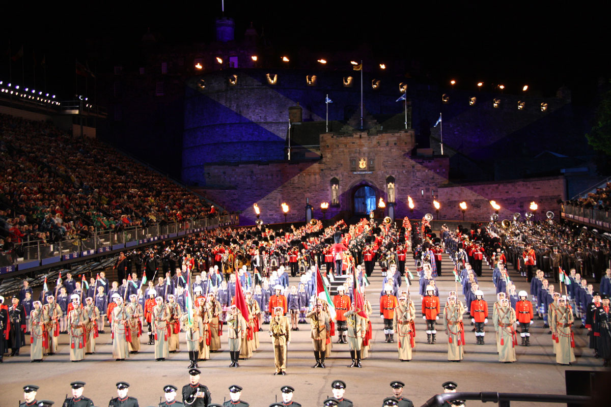 The Royal Edinburgh Military Tattoo | Edinburgh &amp; Beyond | Aim Holidays