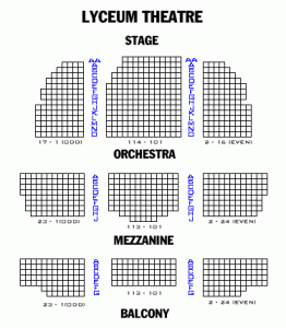 lyceum-theatre-seating-chart – NY | Aim Holidays