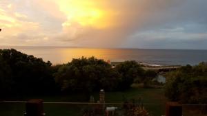 Stormy sunset Pitt Island